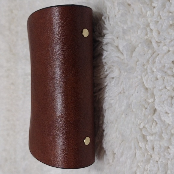 Fashion Business Credit Cards Holder Brown Leather/PVC 24 Card Holder - Picture 8 of 10